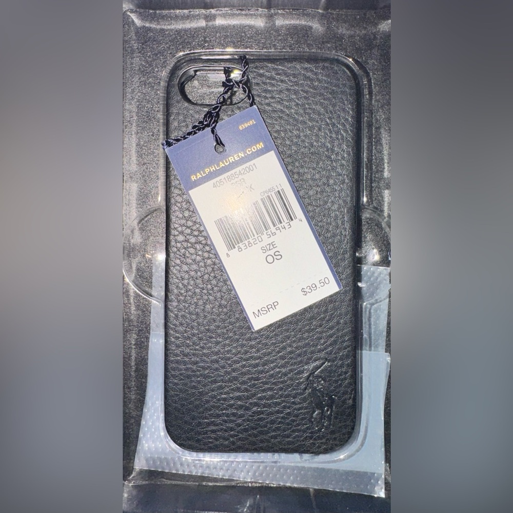 RALPH LAUREN LEATHER HARDSHELL IPHONE CASE IPHONE 5 & 5s